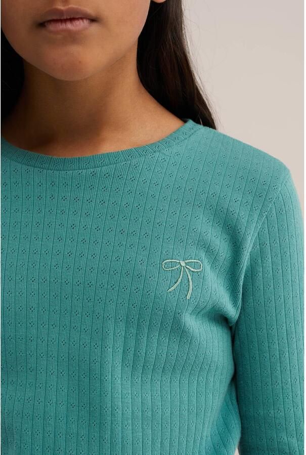 WE Fashion longsleeve groen - Foto 3