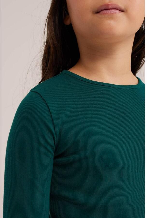 WE Fashion longsleeve groen - Foto 2
