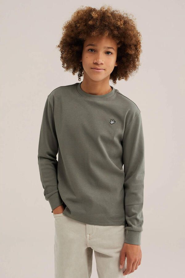 WE Fashion longsleeve kaki