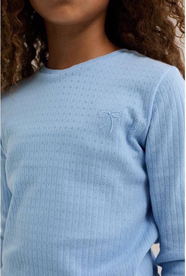 WE Fashion longsleeve lichtblauw - Foto 2