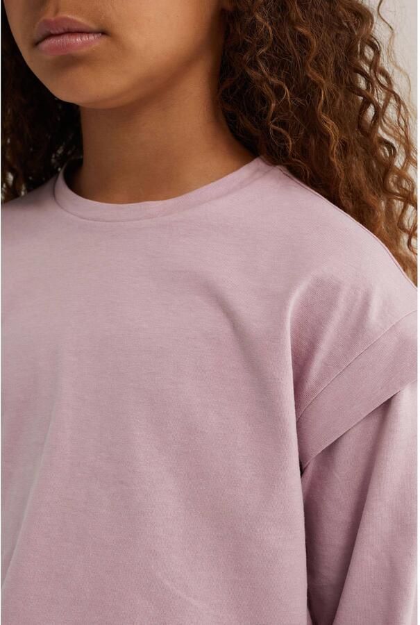 WE Fashion longsleeve lichtroze - Foto 2