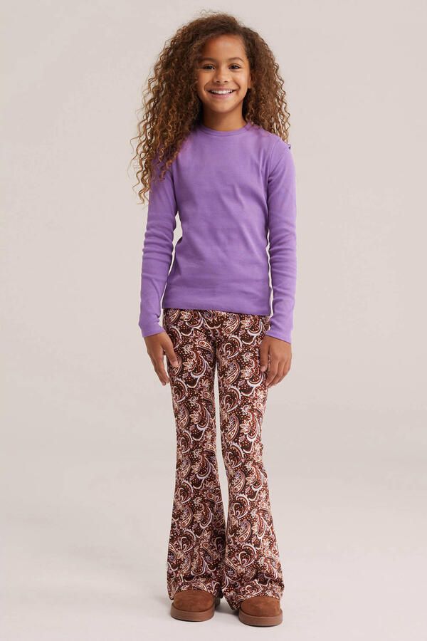 WE Fashion longsleeve paars