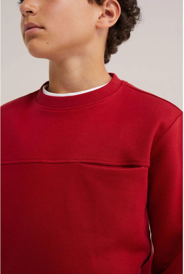 WE Fashion longsleeve rood - Foto 2