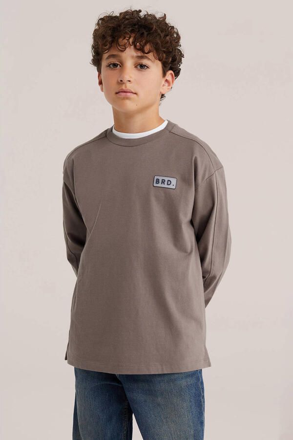WE Fashion longsleeve taupe