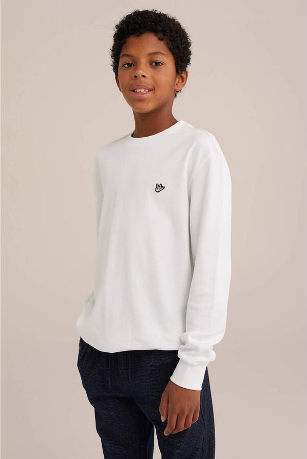 WE Fashion longsleeve wit - Foto 2