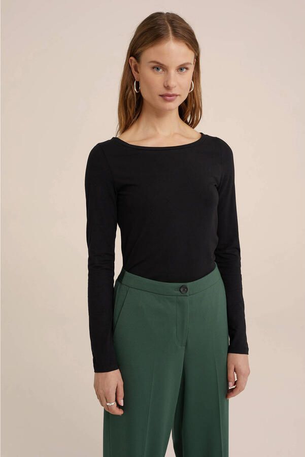 WE Fashion longsleeve zwart