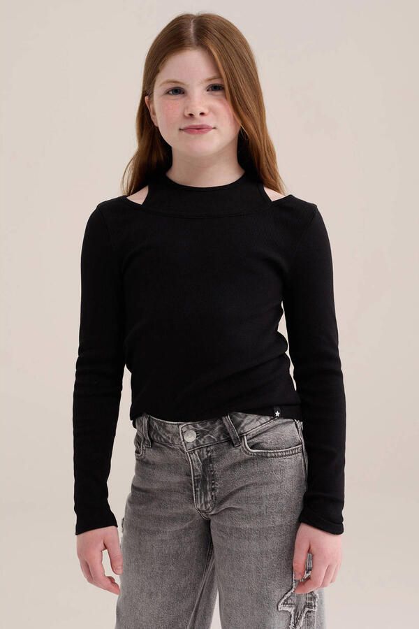 WE Fashion longsleeve zwart