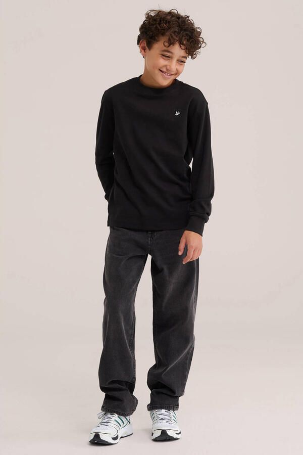 WE Fashion longsleeve zwart - Foto 2