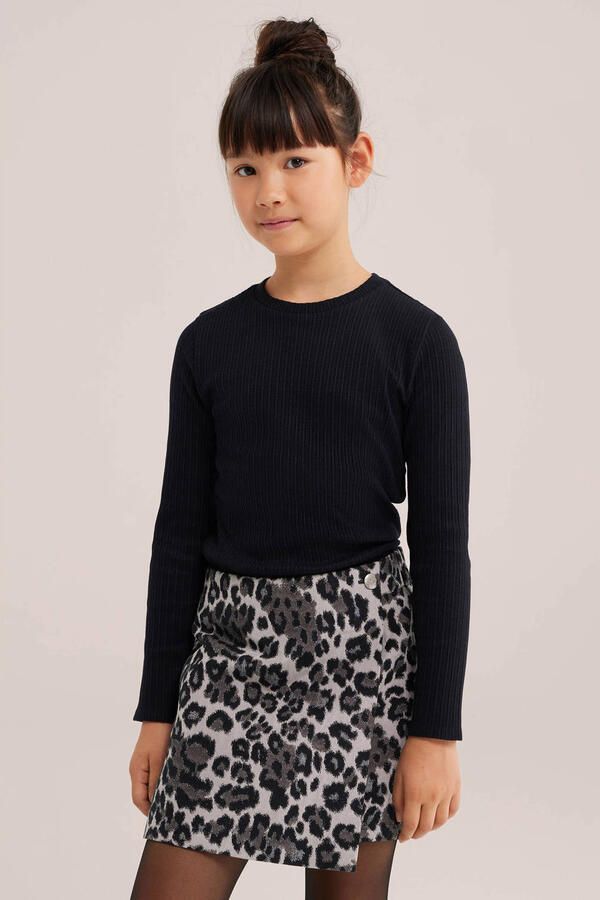 WE Fashion longsleeve zwart