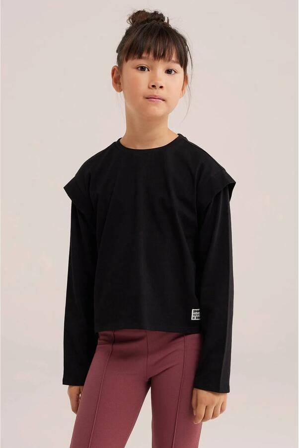 WE Fashion longsleeve zwart