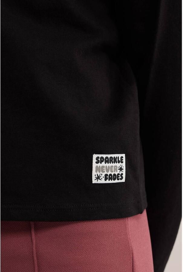 WE Fashion longsleeve zwart - Foto 2