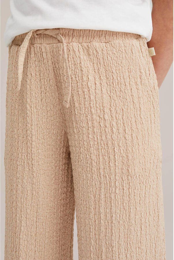 WE Fashion loose casual broek beige - Foto 3