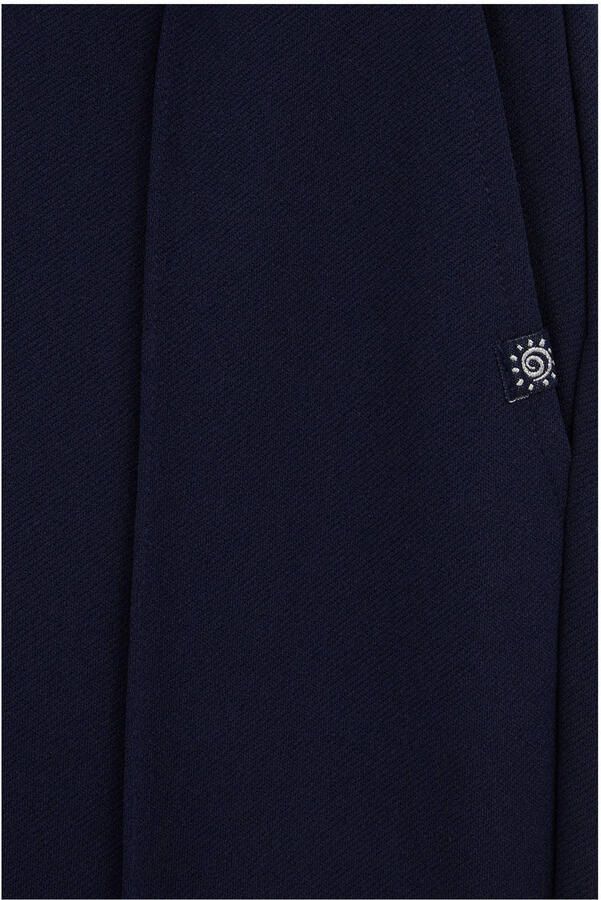 WE Fashion loose casual broek donkerblauw - Foto 2