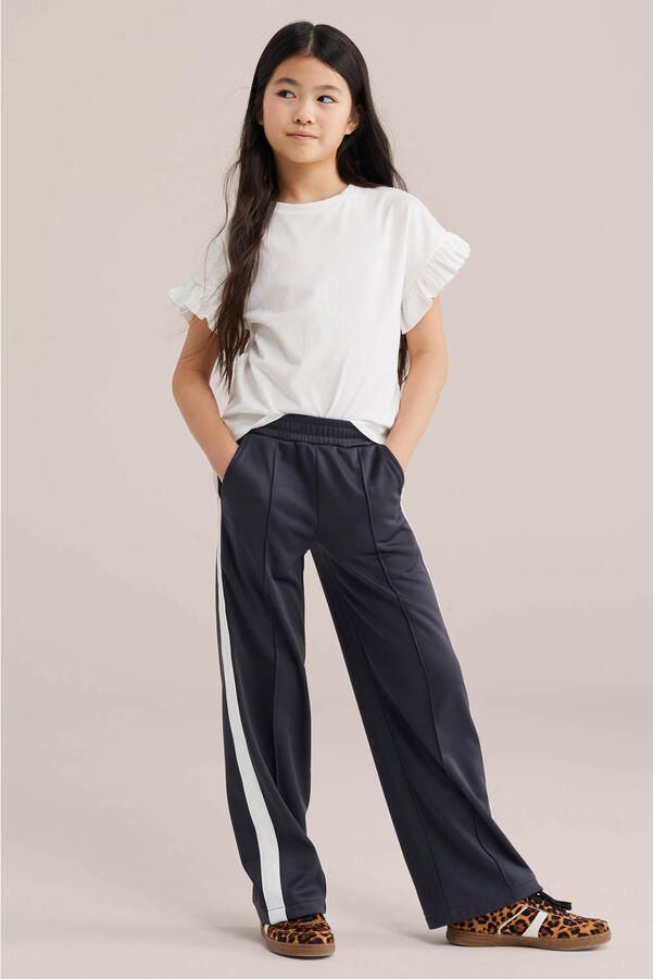 WE Fashion loose casual broek zwart