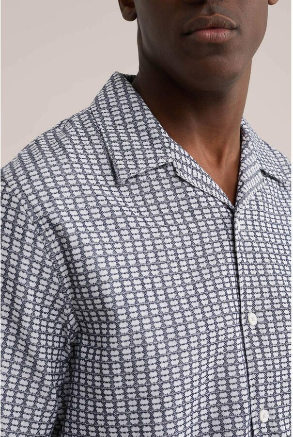 WE Fashion loose casual overhemd blauw - Foto 2