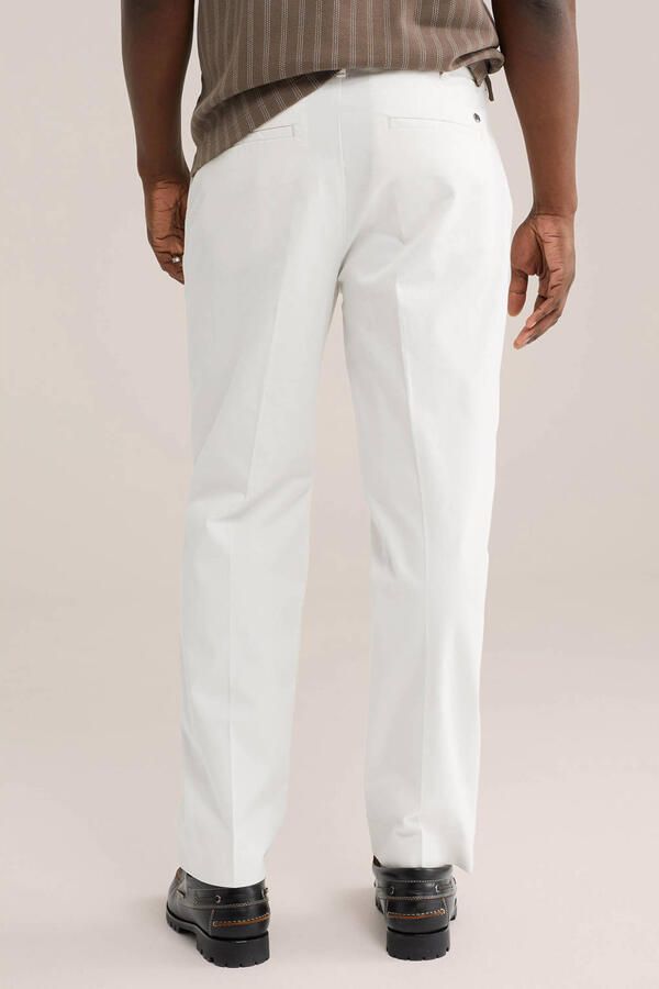 WE Fashion loose chino ecru - Foto 3