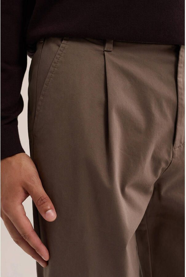 WE Fashion loose fit chino bruin - Foto 2