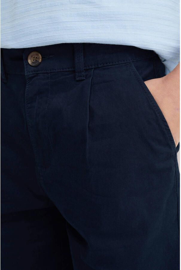 WE Fashion loose fit chino short donkerblauw - Foto 2