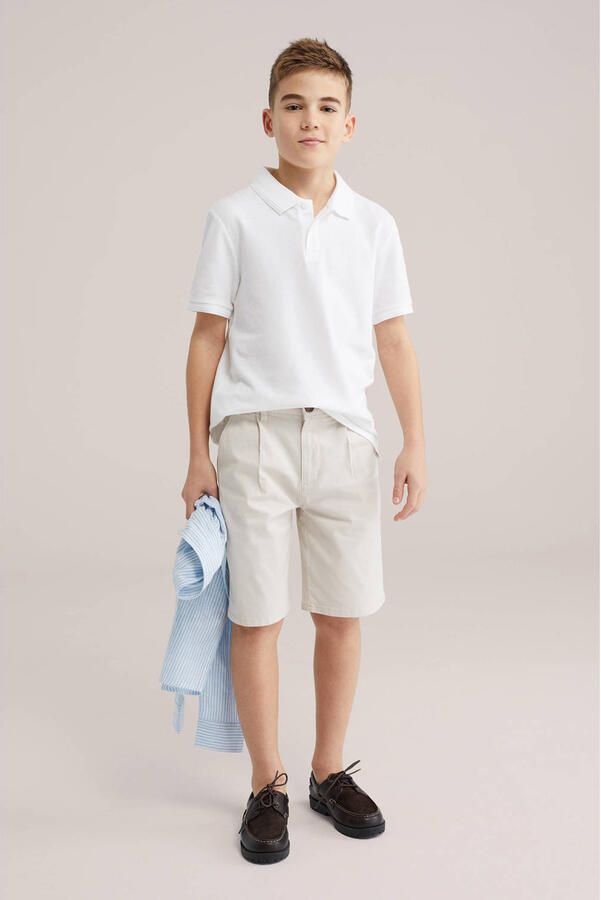 WE Fashion loose fit chino short ecru - Foto 2