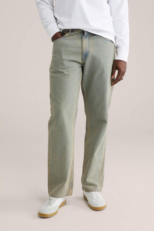 WE Fashion loose fit jeans dirty Denim
