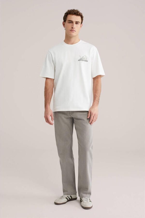 WE Fashion loose fit jeans grijs - Foto 3