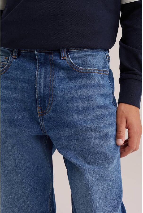 WE Fashion Blue Ridge loose fit jeans mediumblauw - Foto 2