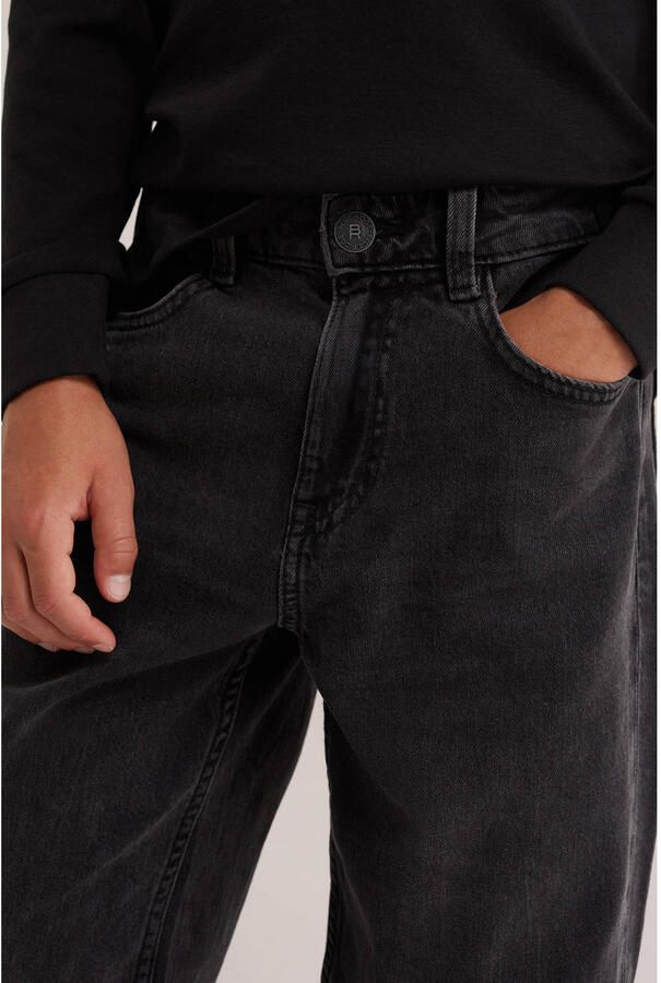 WE Fashion Blue Ridge loose fit jeans zwart - Foto 2