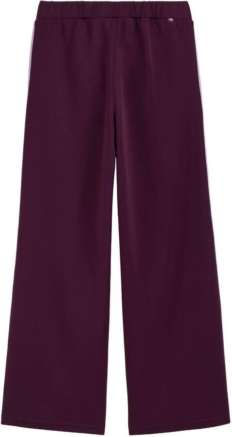 WE Fashion loose fit joggingbroek aubergine lichtpaars Meisjes Polyester - Foto 1