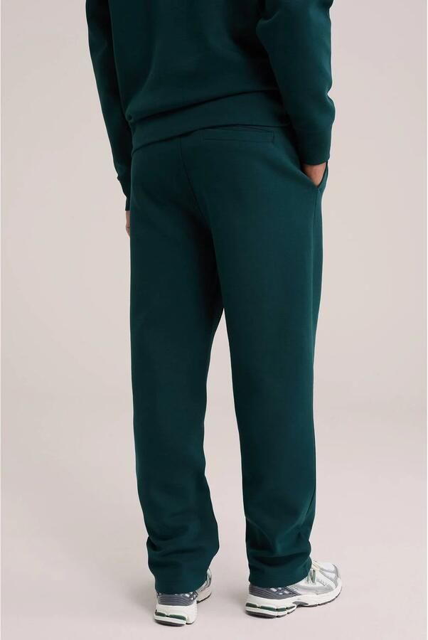 WE Fashion loose fit joggingbroek donkergroen - Foto 2