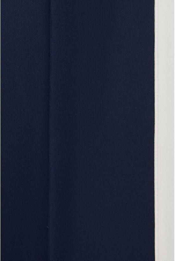 WE Fashion loose fit joggingbroek marineblauw wit - Foto 2