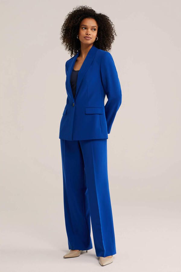 WE Fashion loose fit pantalon blauw - Foto 2