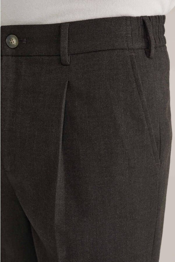 WE Fashion loose pantalon donkerbruin - Foto 2