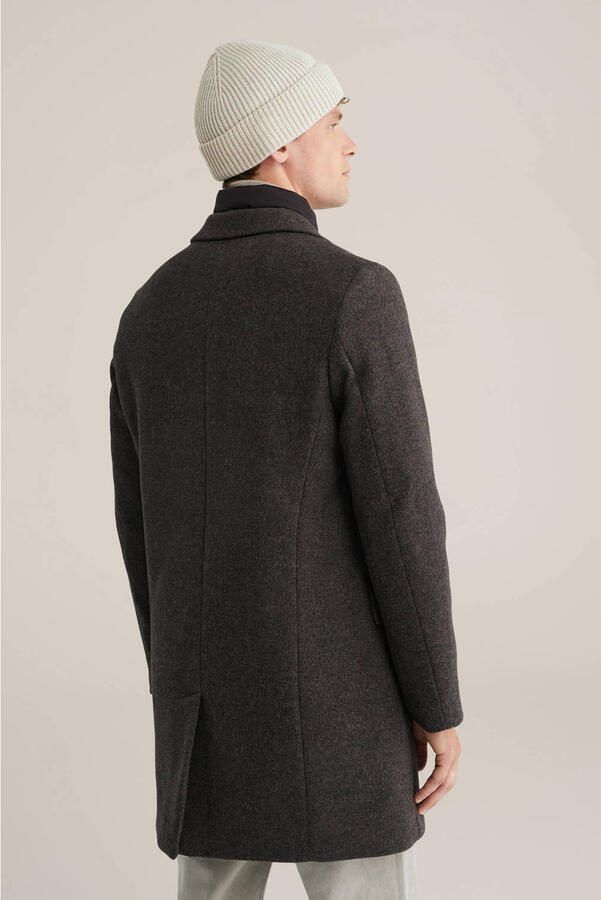 WE Fashion manteljas donkerbruin - Foto 2