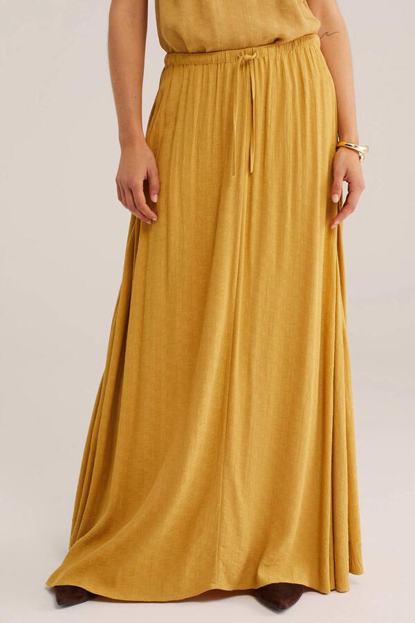 WE Fashion maxi rok geel