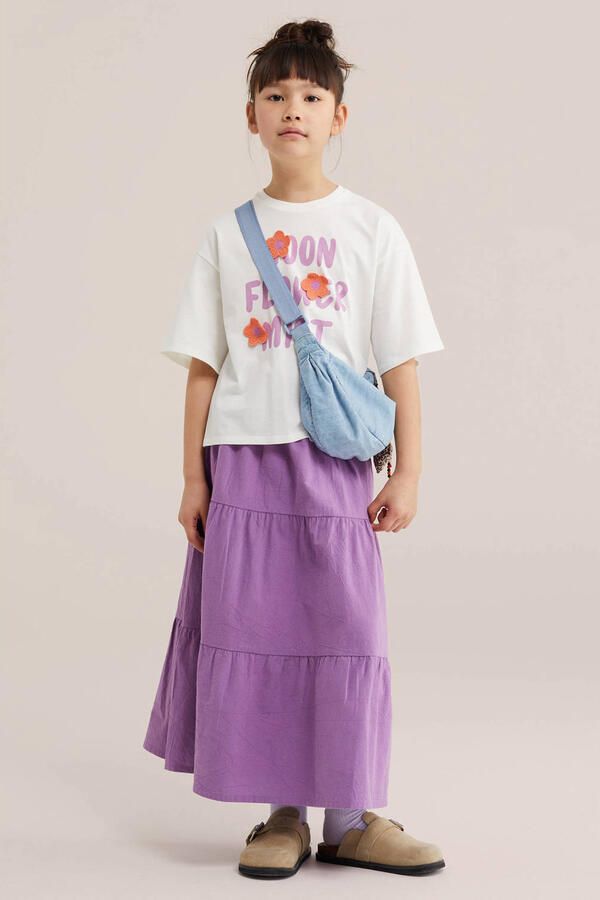 WE Fashion maxi rok paars - Foto 3