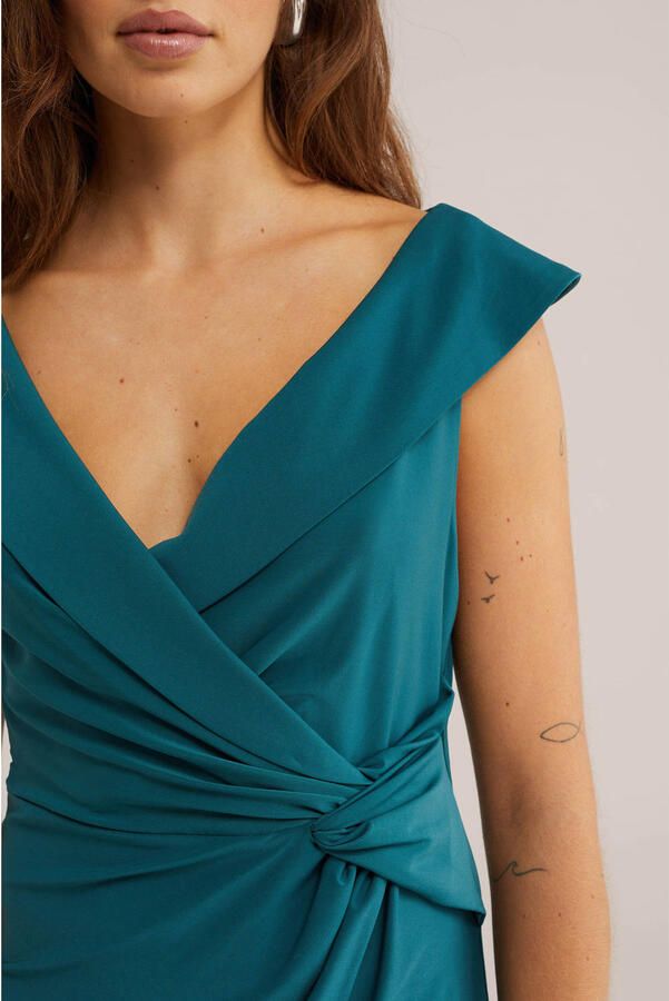 WE Fashion midi jurk blauw - Foto 2