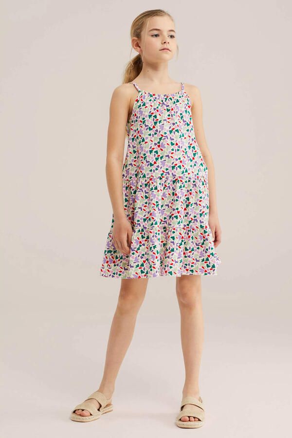 WE Fashion midi jurk ecru - Foto 2