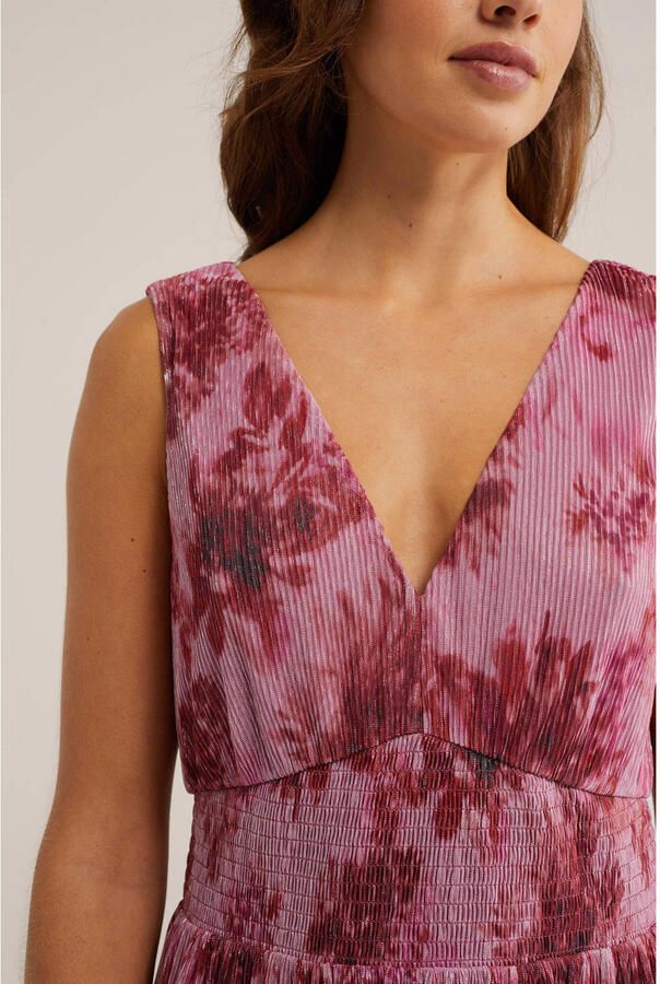 WE Fashion midi jurk roze - Foto 2