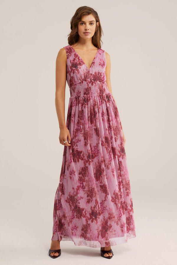 WE Fashion midi jurk roze - Foto 3
