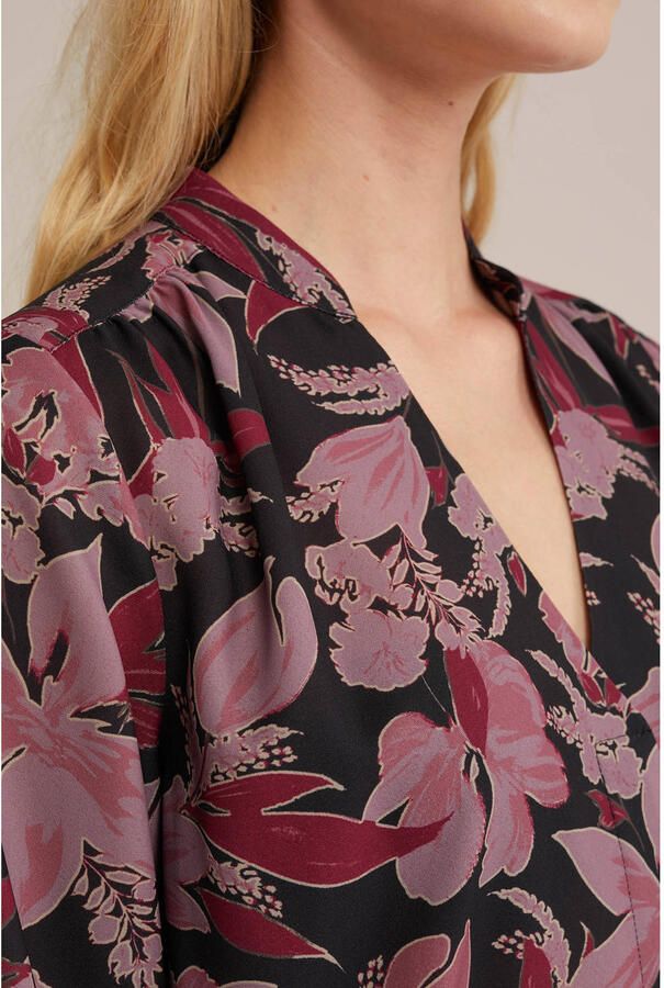 WE Fashion midi jurk zwart