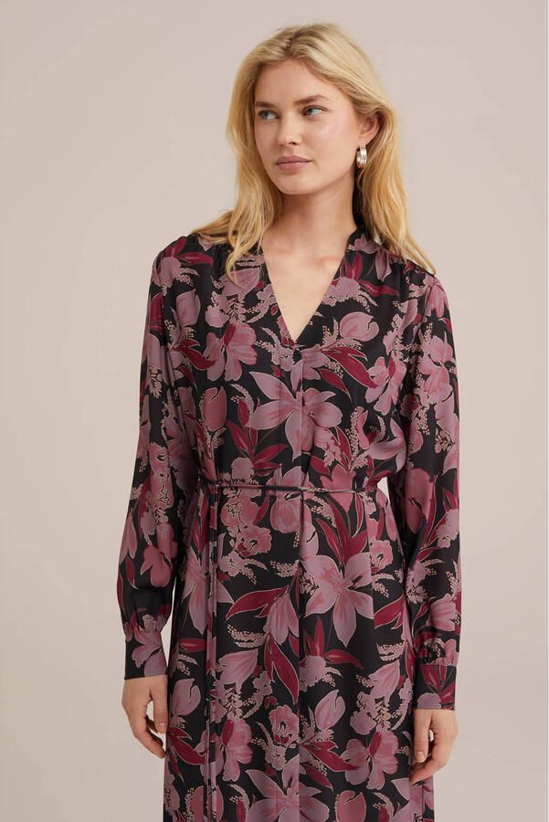 WE Fashion midi jurk zwart - Foto 3