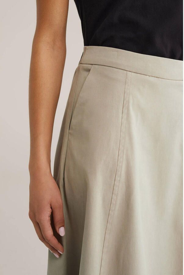WE Fashion midi rok beige - Foto 2