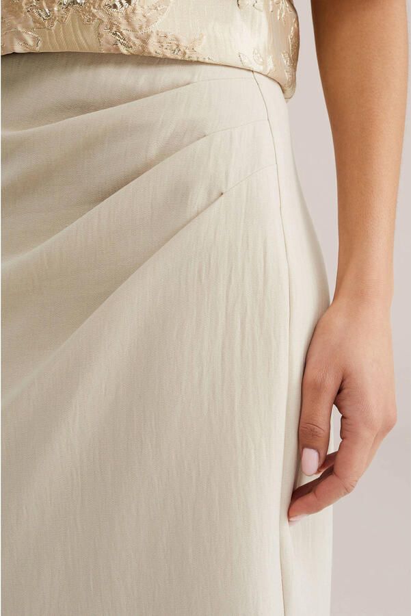 WE Fashion midi rok beige - Foto 2