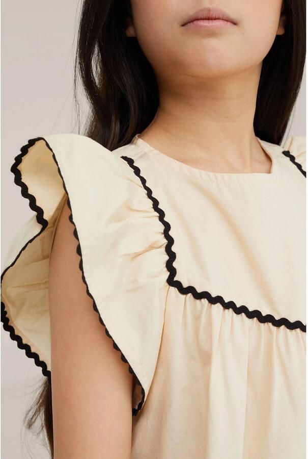 WE Fashion mouwloze top beige - Foto 2