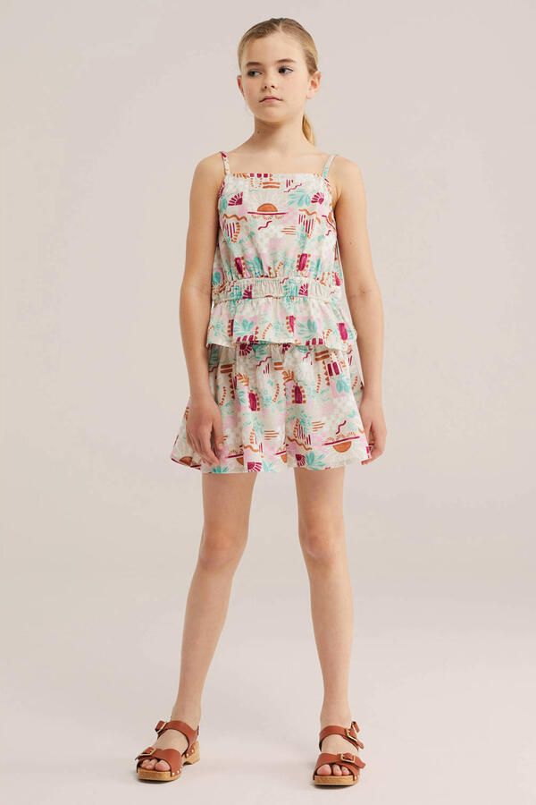 WE Fashion mouwloze top ecru - Foto 2