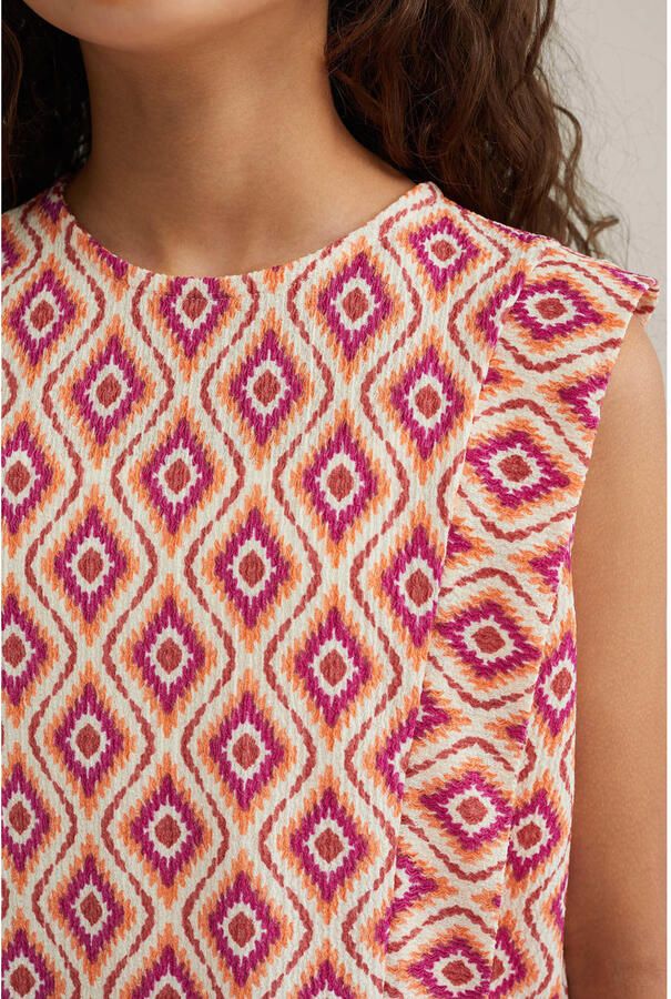 WE Fashion mouwloze top roze - Foto 2