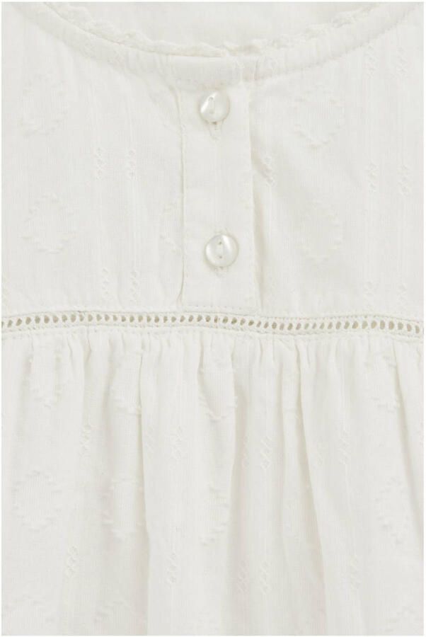 WE Fashion mouwloze top wit broderie - Foto 2