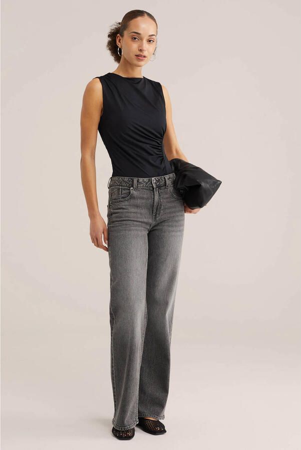 WE Fashion mouwloze top zwart - Foto 2
