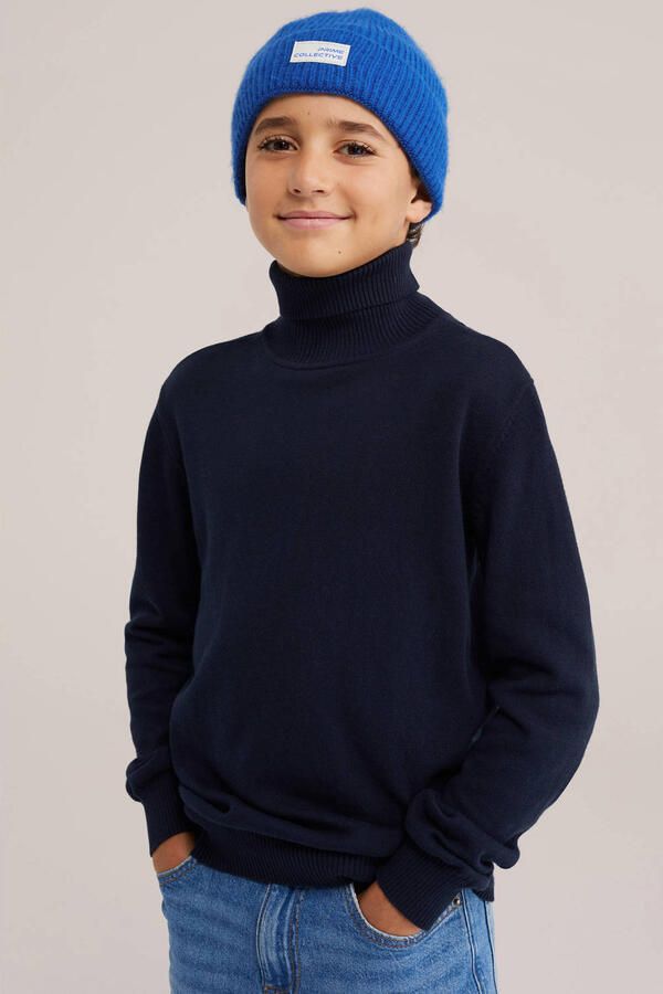 WE Fashion muts blauw