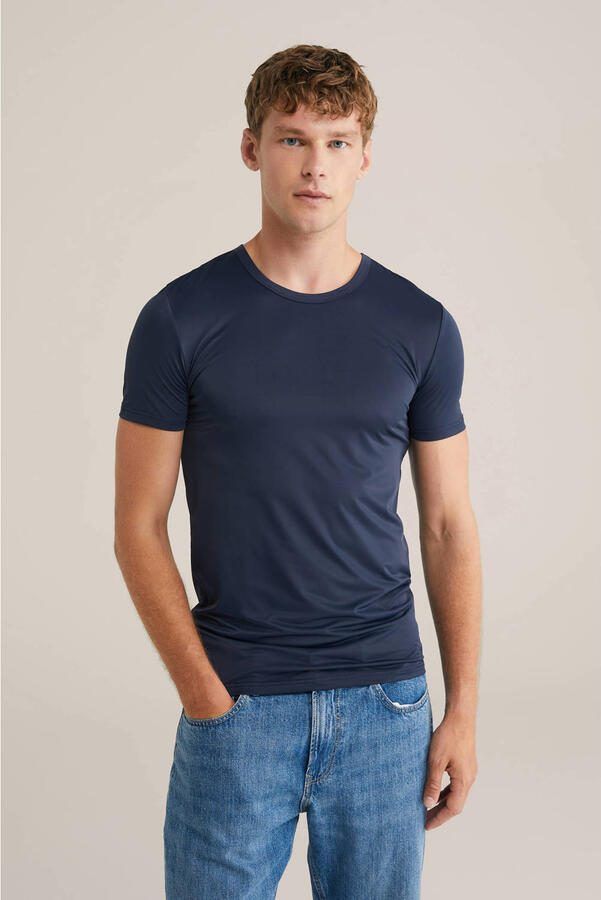 WE Fashion ondershirt donkerblauw